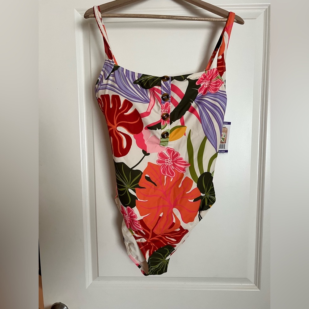 Floral One-Piece Swimsuit